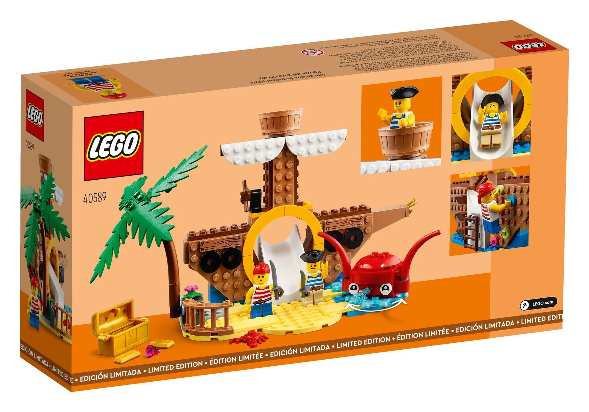 Lego 40589 Piratenschiff-Spielplatz - plegobil