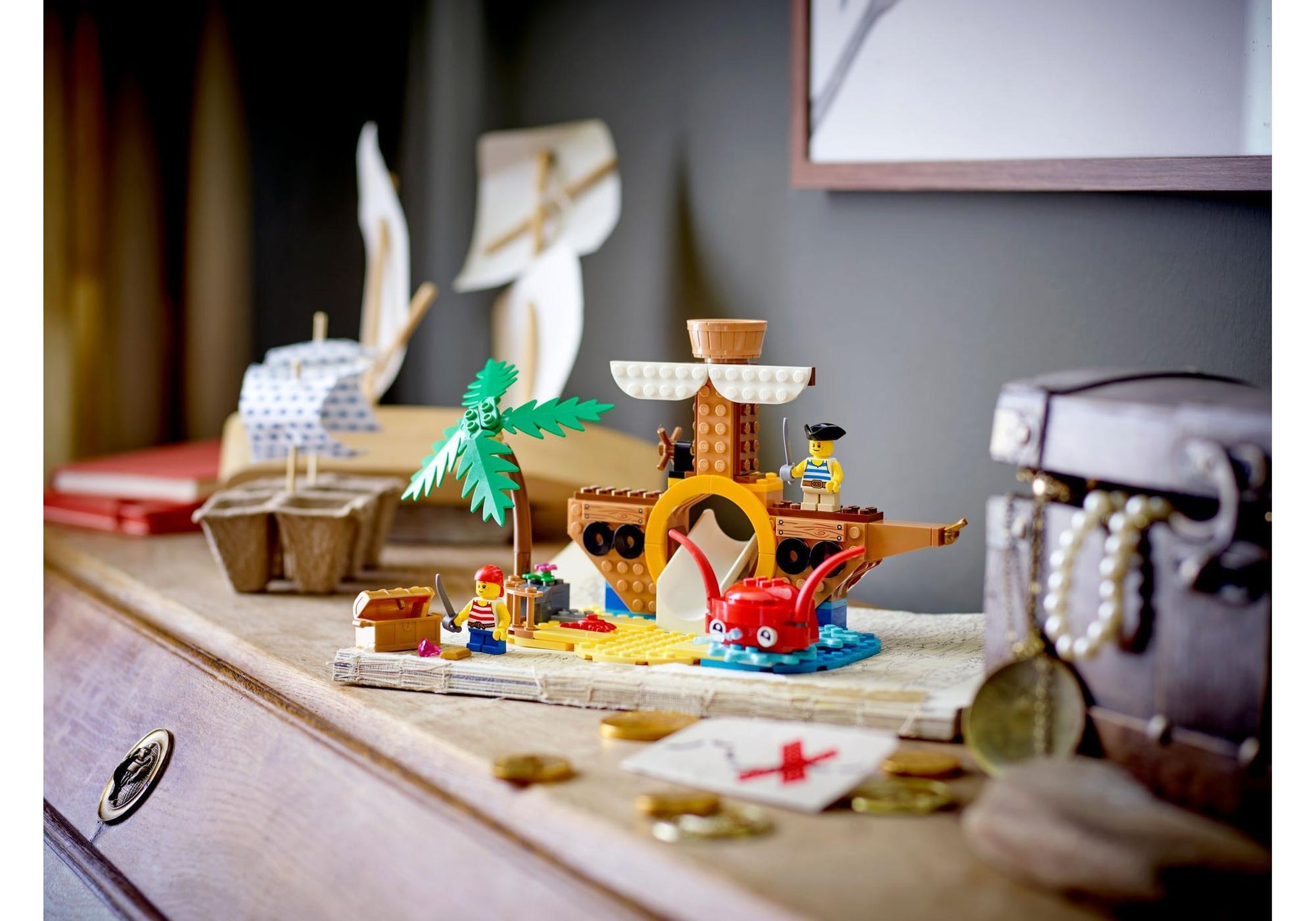 Lego 40589 Piratenschiff-Spielplatz - plegobil
