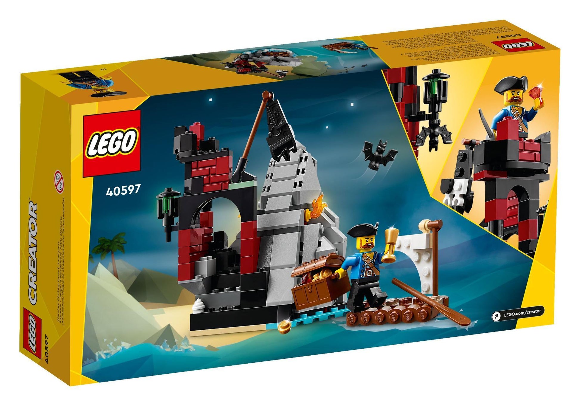 Lego 40597 Creator Gruselige Pirateninsel - plegobil