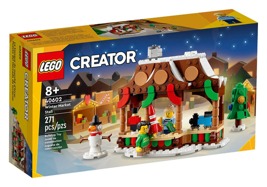 Lego 40602 Creator Weihnachtsmarktstand - plegobil