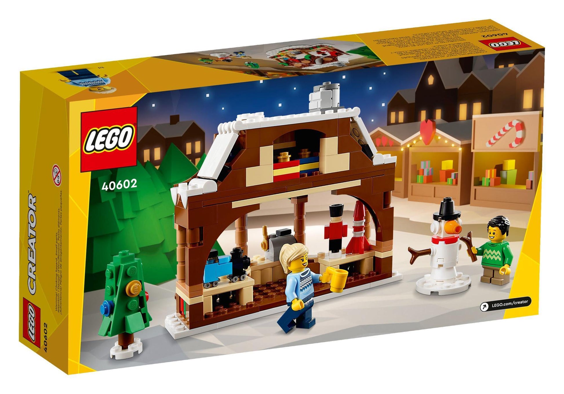 Lego 40602 Creator Weihnachtsmarktstand - plegobil