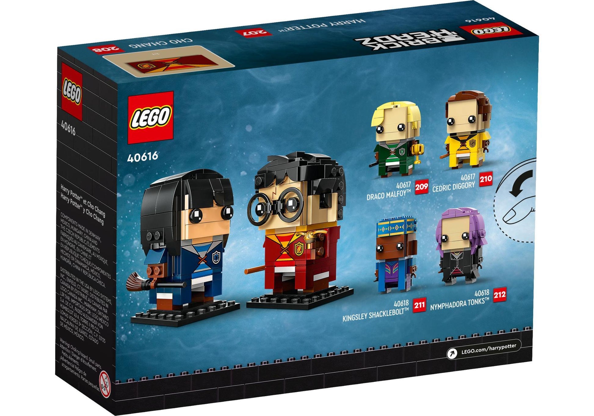 Lego 40616 BrickHeadz Harry Potter: Harry Potter & Cho Chang - plegobil