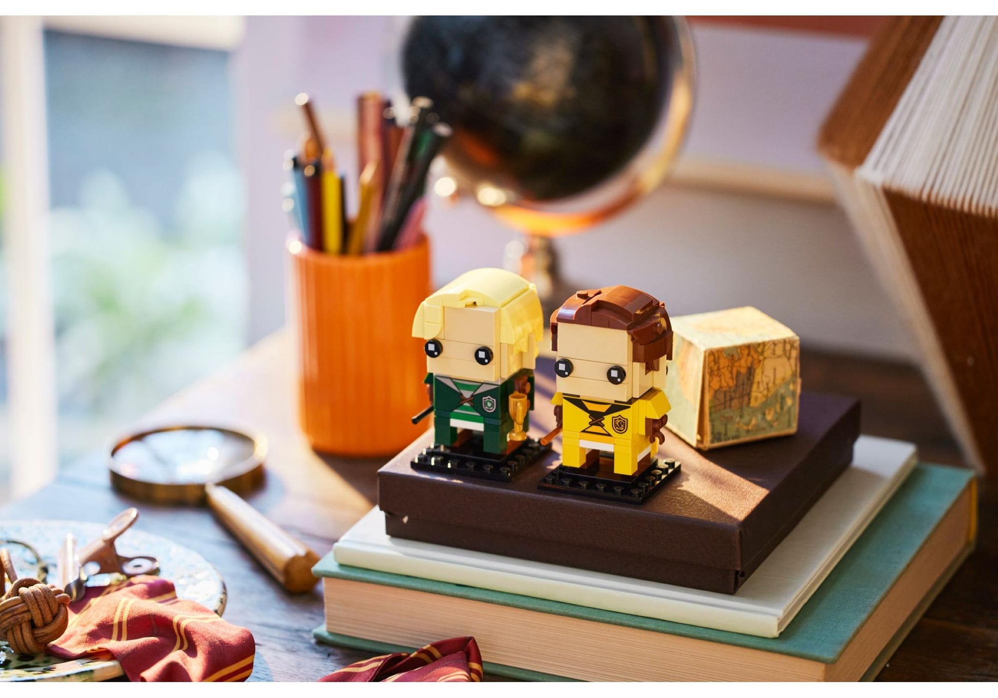Lego 40617 BrickHeadz Harry Potter: Draco Malfoy & Cedric Diggory - plegobil