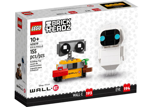 Lego 40619 BrickHeadz EVE und WALL E - plegobil