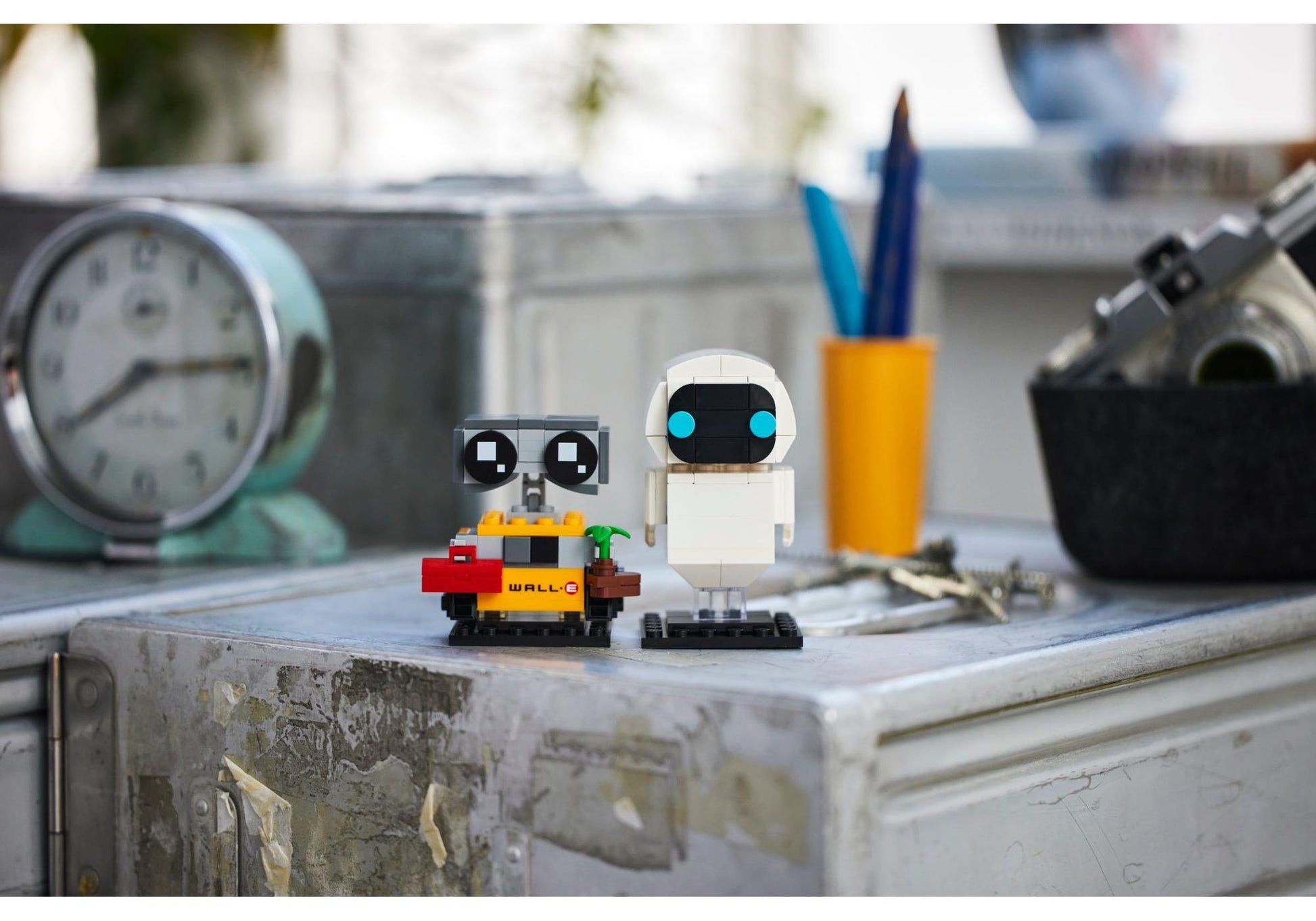 Lego 40619 BrickHeadz EVE und WALL E - plegobil