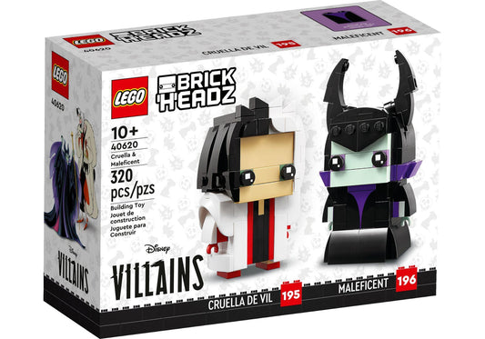 Lego 40620 BrickHeadz Disney: Cruella und Maleficent - plegobil