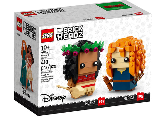 Lego 40621 BrickHeadz Disney: Vaiana und Merida - plegobil
