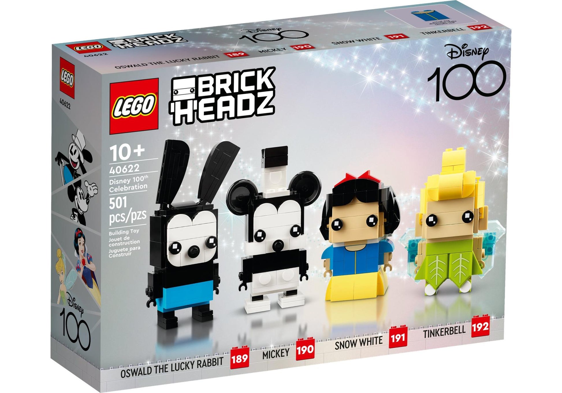 Lego 40622 BrickHeadz Disney: 100-jähriges Disney Jubiläum - plegobil