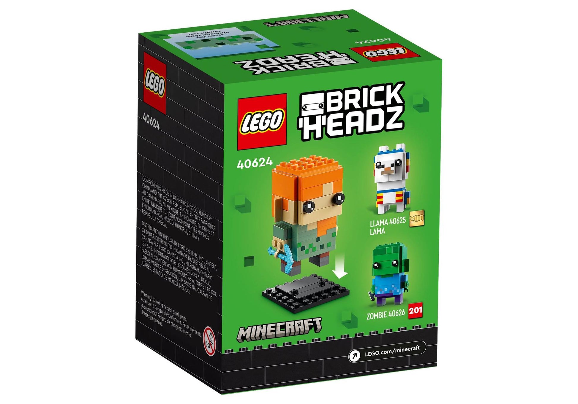 Lego 40624 BrickHeadz Minecraft: Alex - plegobil