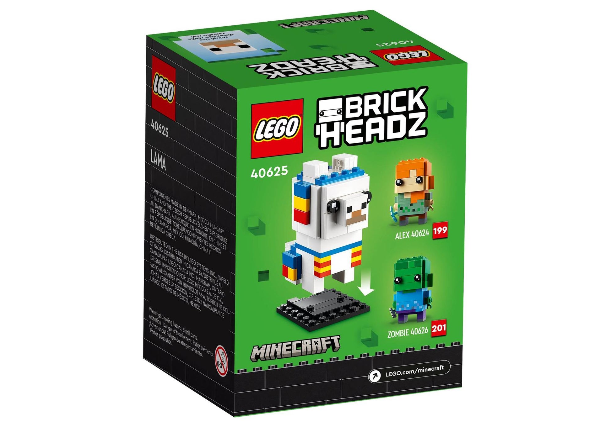 Lego 40625 BrickHeadz Minecraft: Lama - plegobil