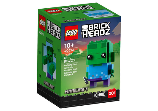 Lego 40626 BrickHeadz Minecraft: Zombie - plegobil