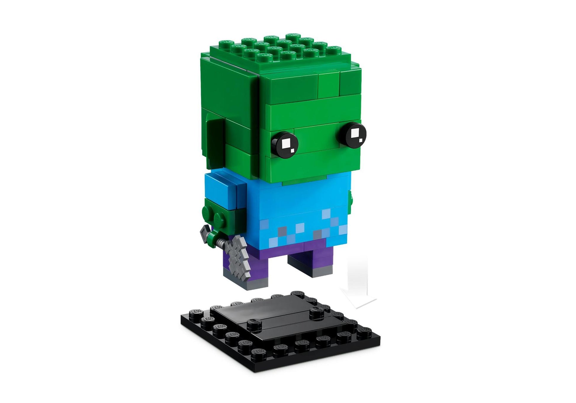Lego 40626 BrickHeadz Minecraft: Zombie - plegobil