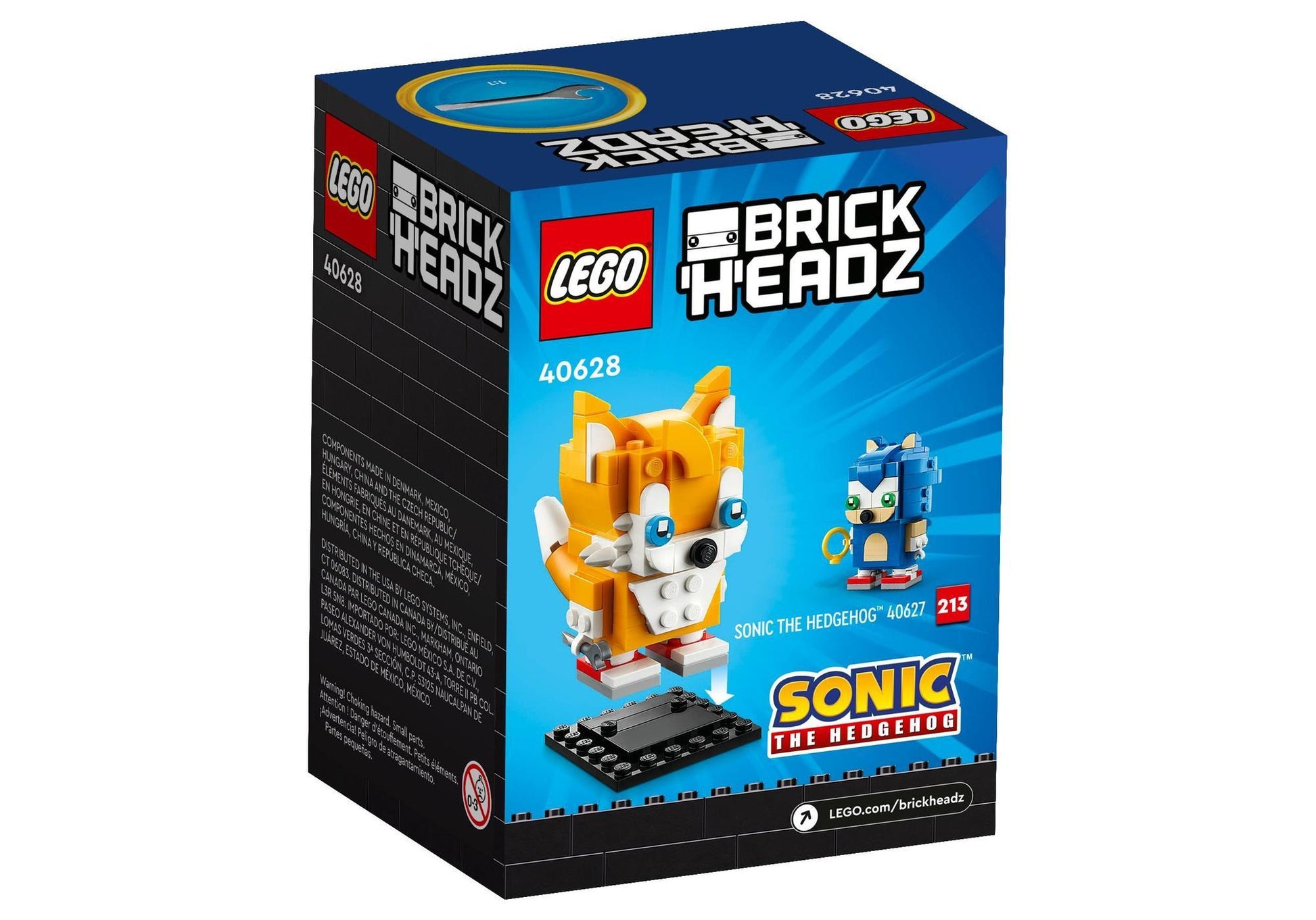 Lego 40628 BrickHeadz Sonic: Miles Tails Prower - plegobil