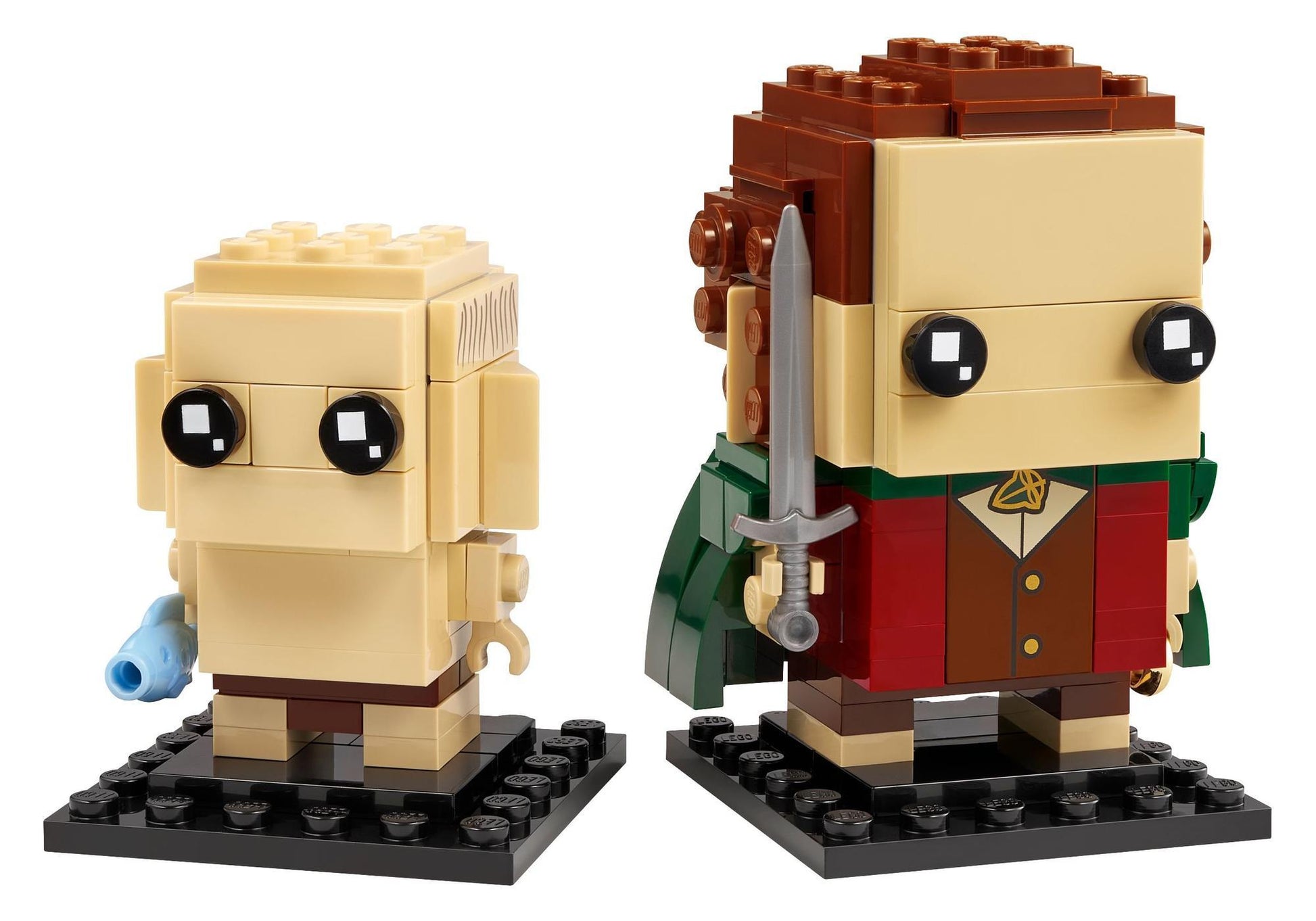 Lego 40630 BrickHeadz Herr der Ringe: Frodo und Gollum - plegobil