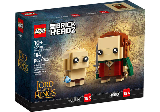 Lego 40630 BrickHeadz Herr der Ringe: Frodo und Gollum - plegobil