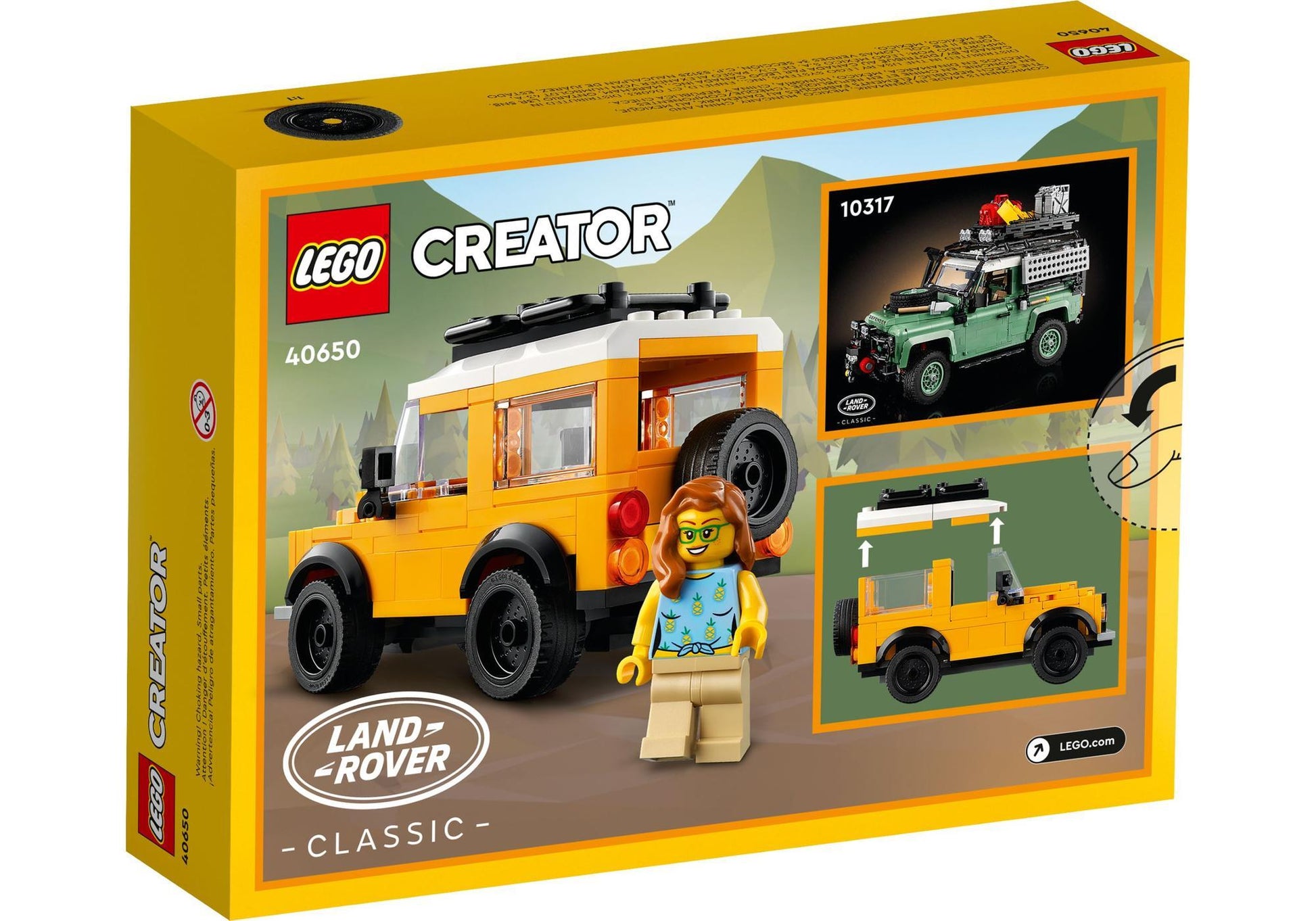 Lego 40650 Creator Klassischer Land Rover Defender - plegobil