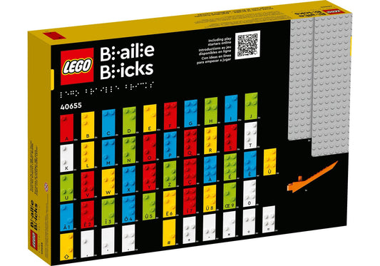 Lego 40655 Braille Bricks Spielspaß mit Braille - Französisches Alphabet - plegobil