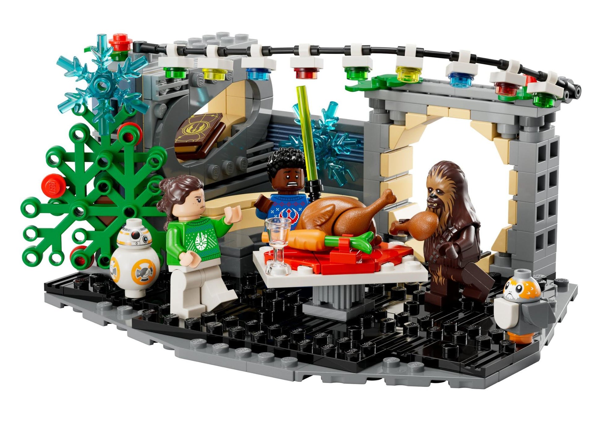 Lego 40658 Star Wars: Millennium Falcon - Weihnachtsdiorama - plegobil