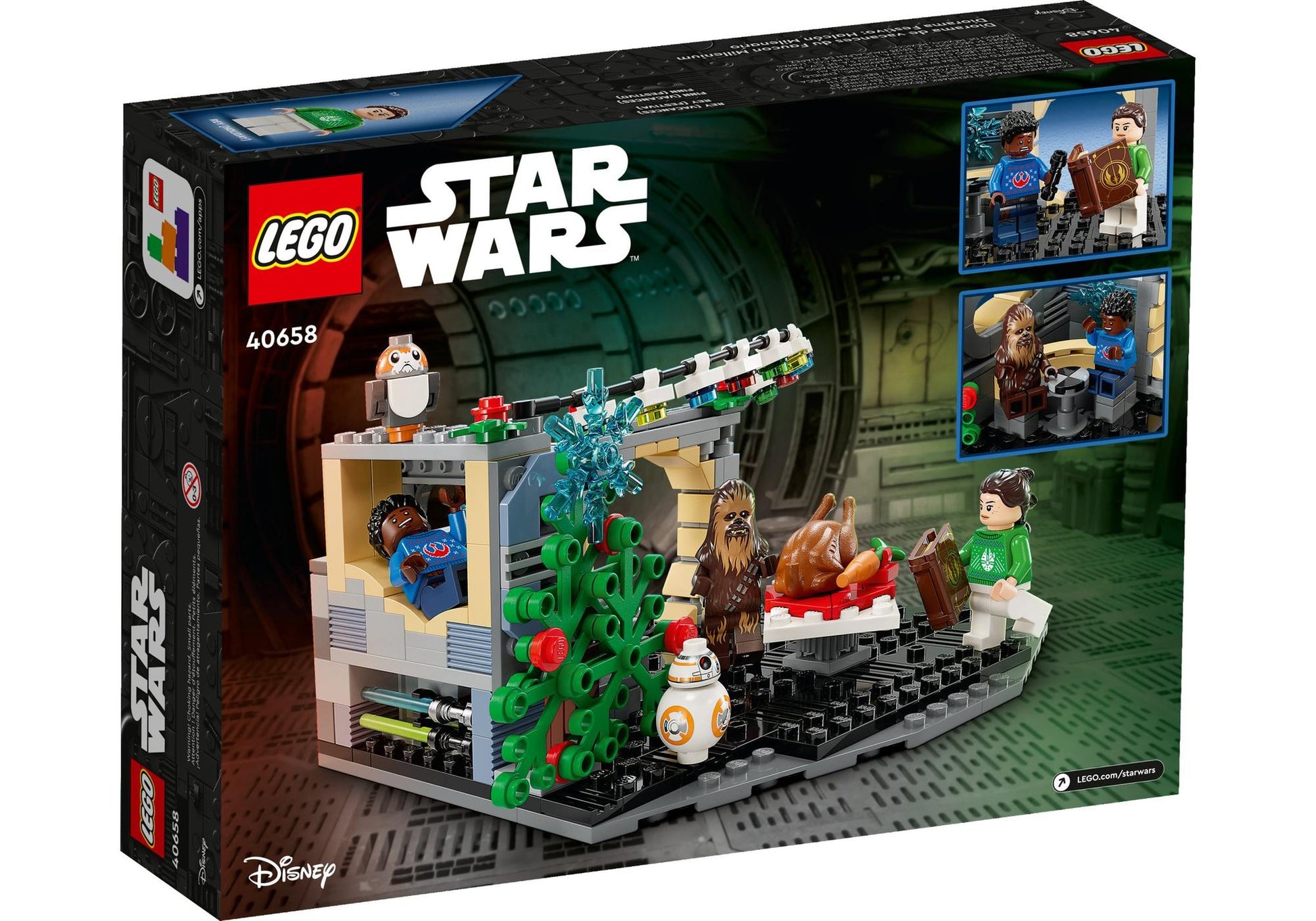 Lego 40658 Star Wars: Millennium Falcon - Weihnachtsdiorama - plegobil