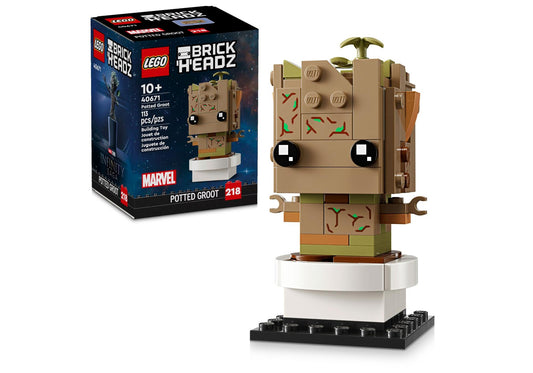 Lego 40671 BrickHeadz Guardians of the Galaxy: Groot im Topf - plegobil