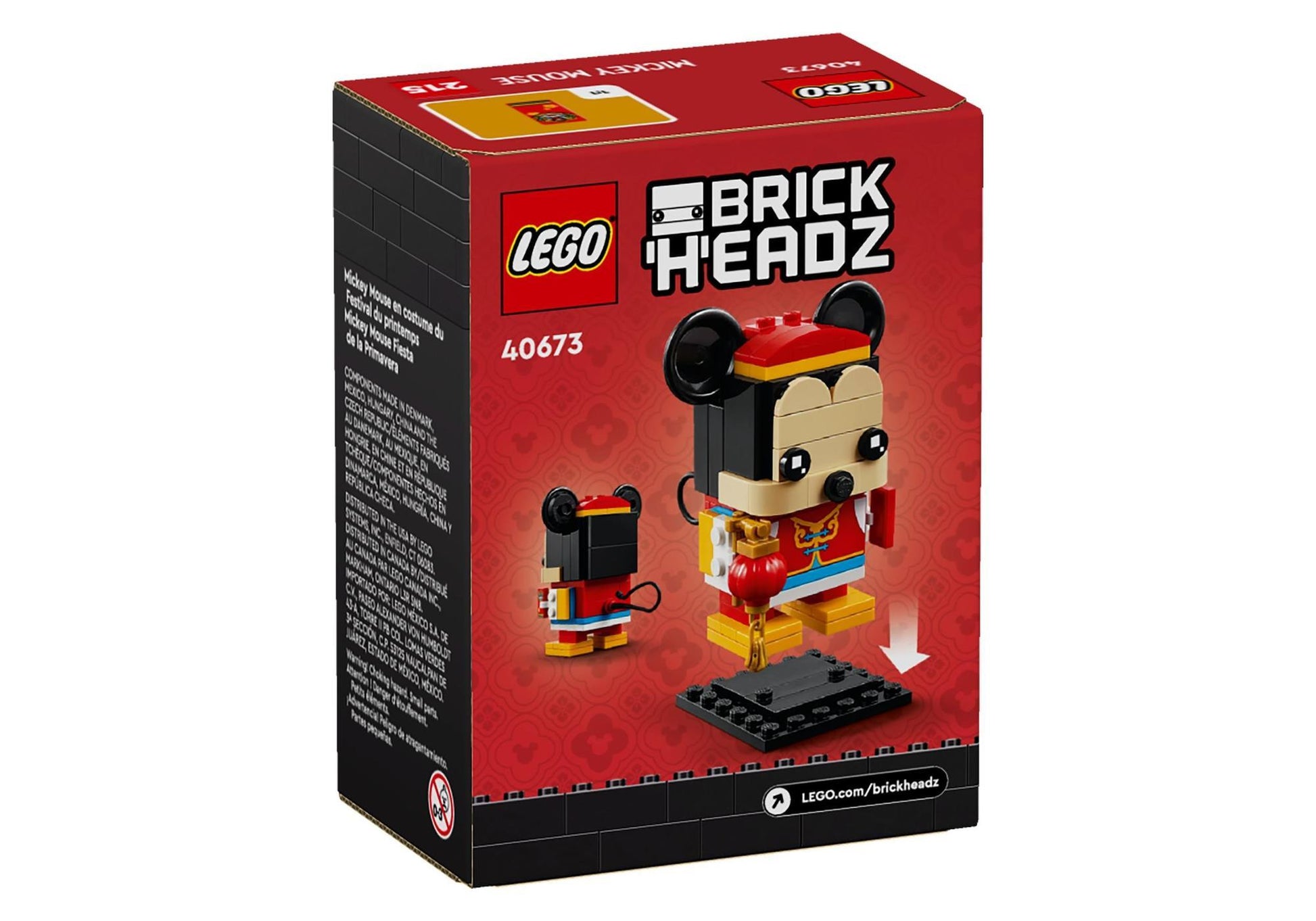 Lego 40673 BrickHeadz Micky Maus im Frühlingsfestkostüm - plegobil