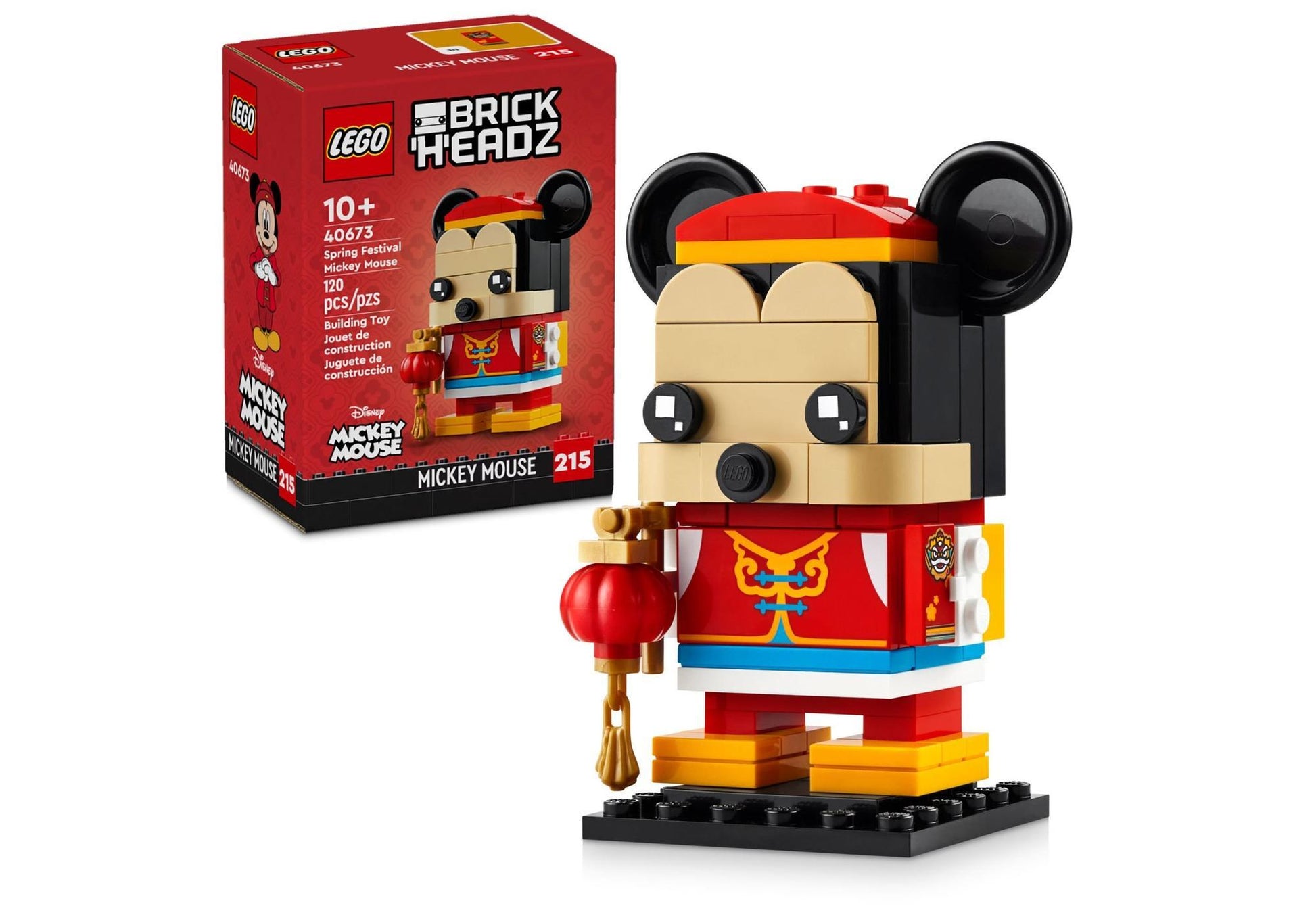 Lego 40673 BrickHeadz Micky Maus im Frühlingsfestkostüm - plegobil