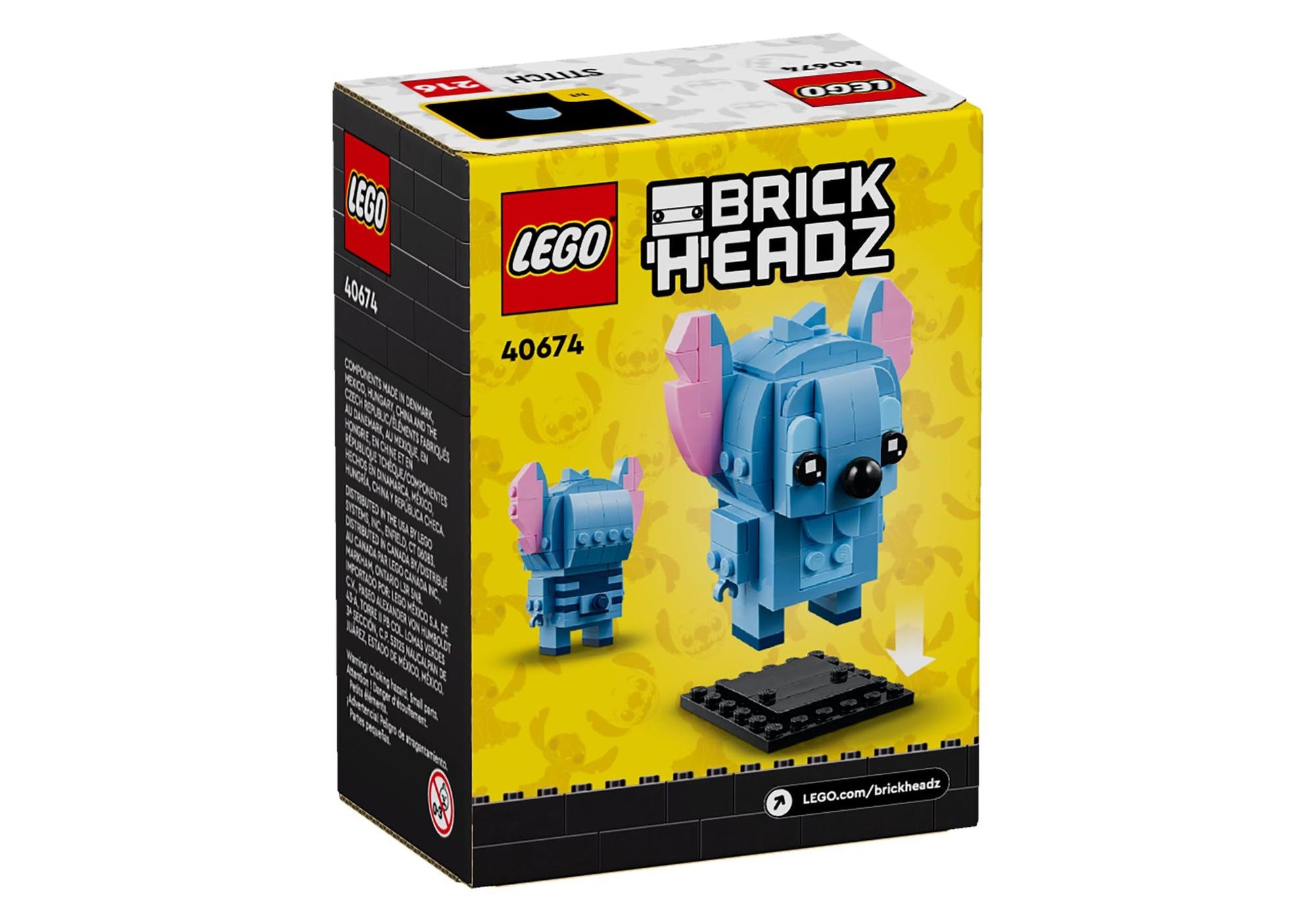 Lego 40674 BrickHeadz Disney: Stitch - plegobil