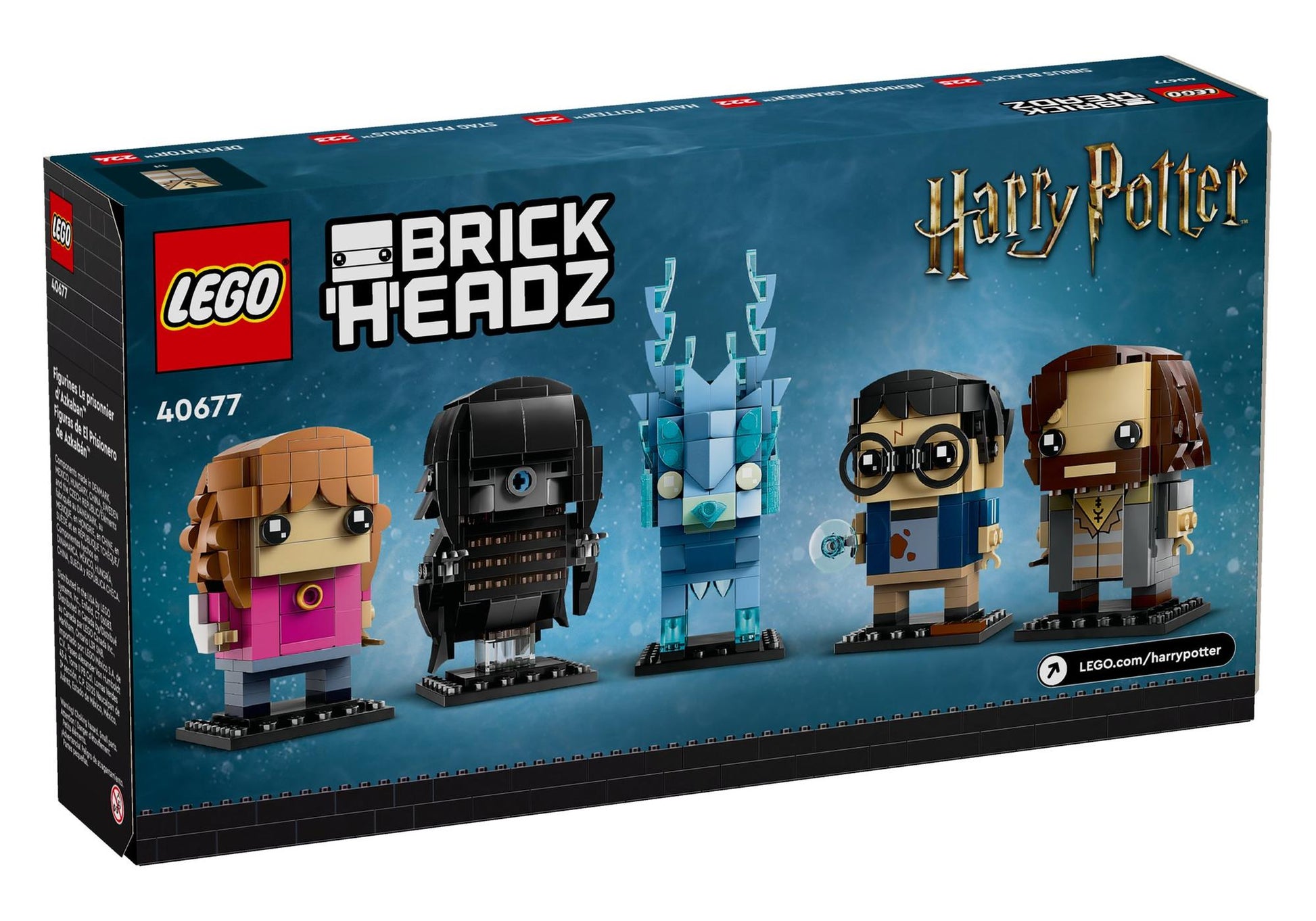 Lego 40677 BrickHeadz Harry Potter: Figuren aus Harry Potter und der Gefangene von Askaban - plegobil