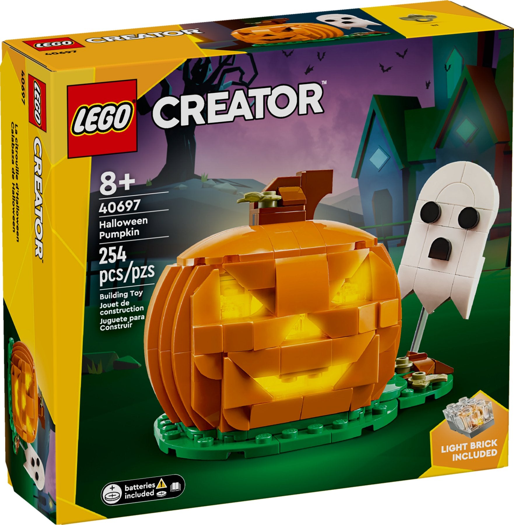 Lego 40697 Creator Halloween-Kürbis - plegobil