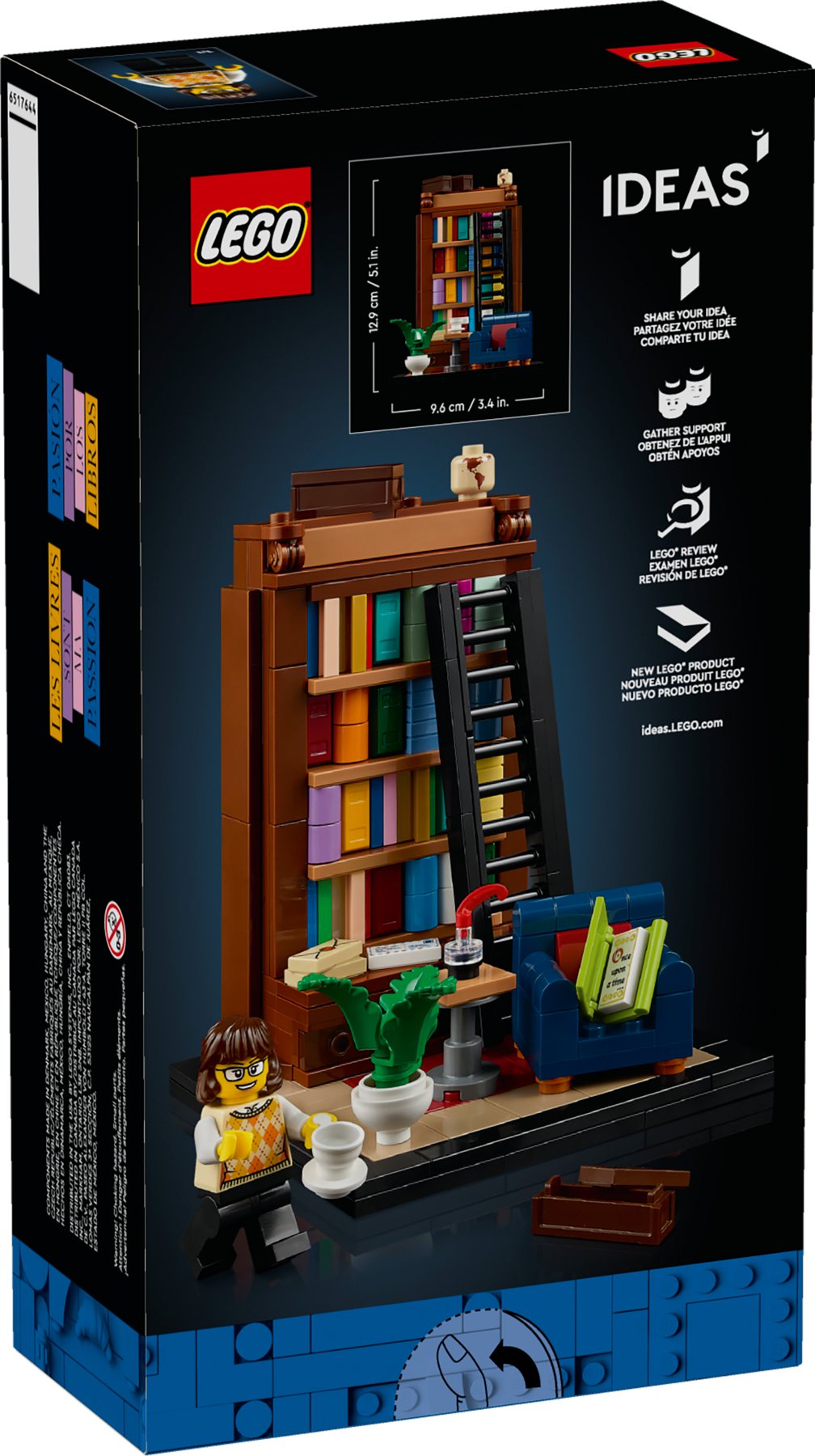 Lego 40698 Ideas Geschenk Bücher sind meine Leidenschaft - plegobil