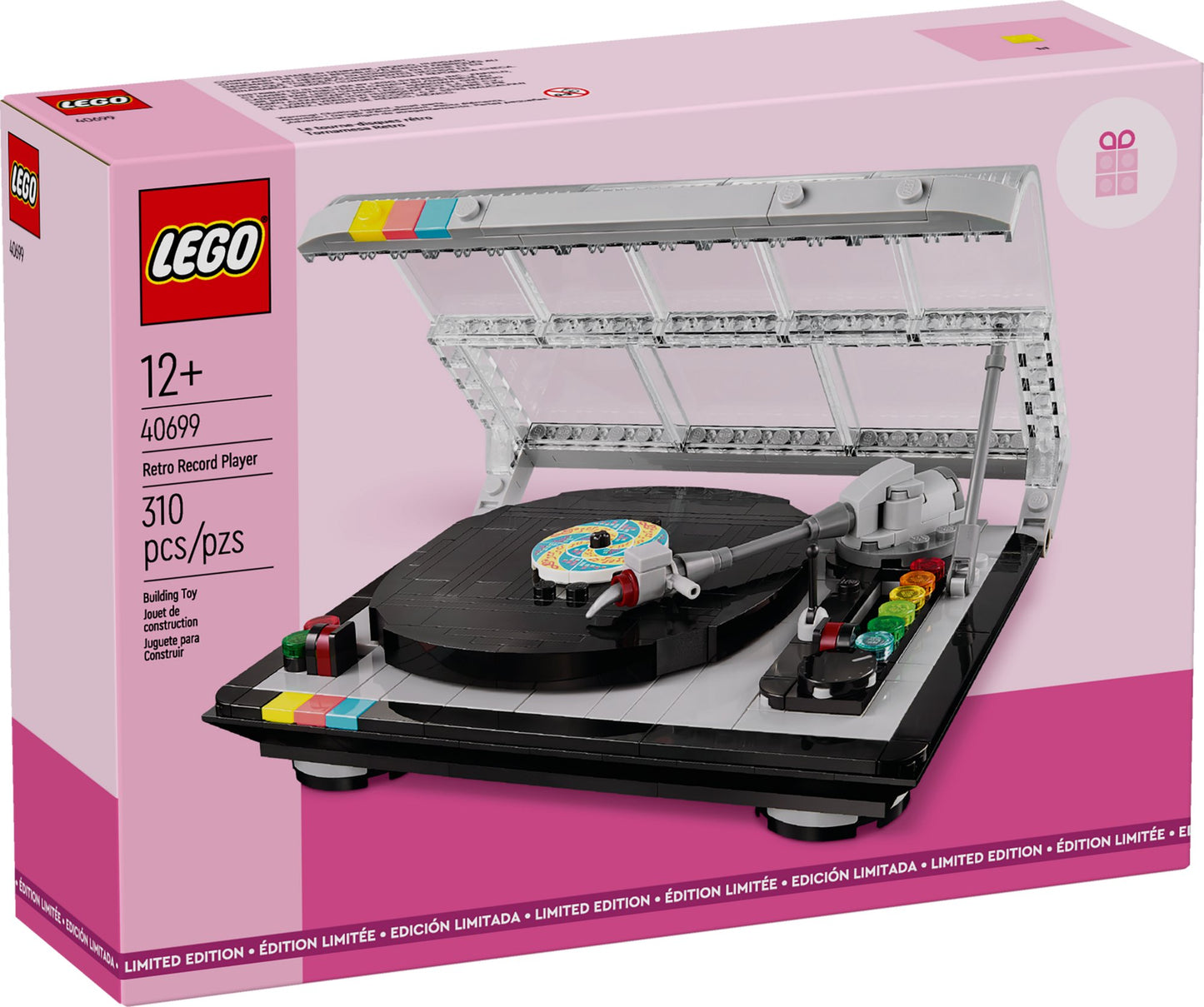 Lego 40699 Geschenk Retro-Plattenspieler - plegobil