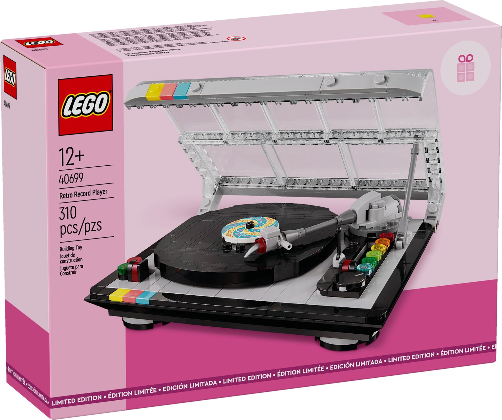 Lego 40699 Geschenk Retro-Plattenspieler - plegobil