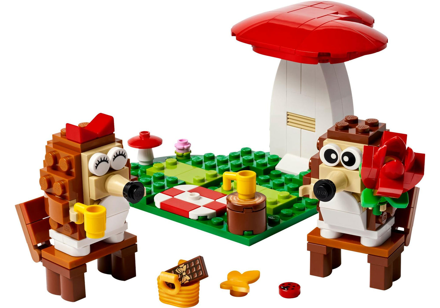 Lego 40711 Igel und ihr Picknick - plegobil