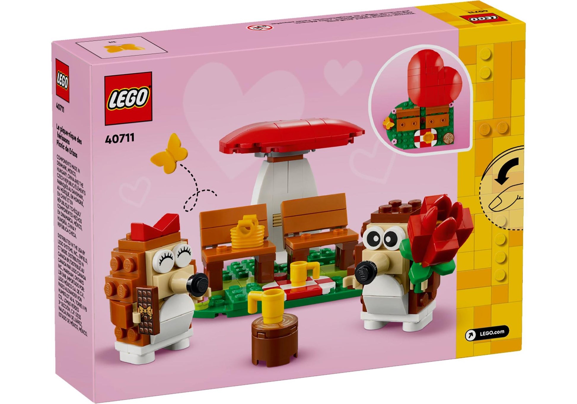 Lego 40711 Igel und ihr Picknick - plegobil