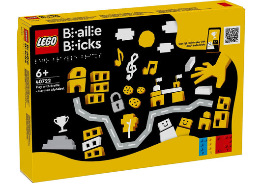 Lego 40722 Braille Bricks Spielspaß mit Braille - Deutsches Alphabet - plegobil