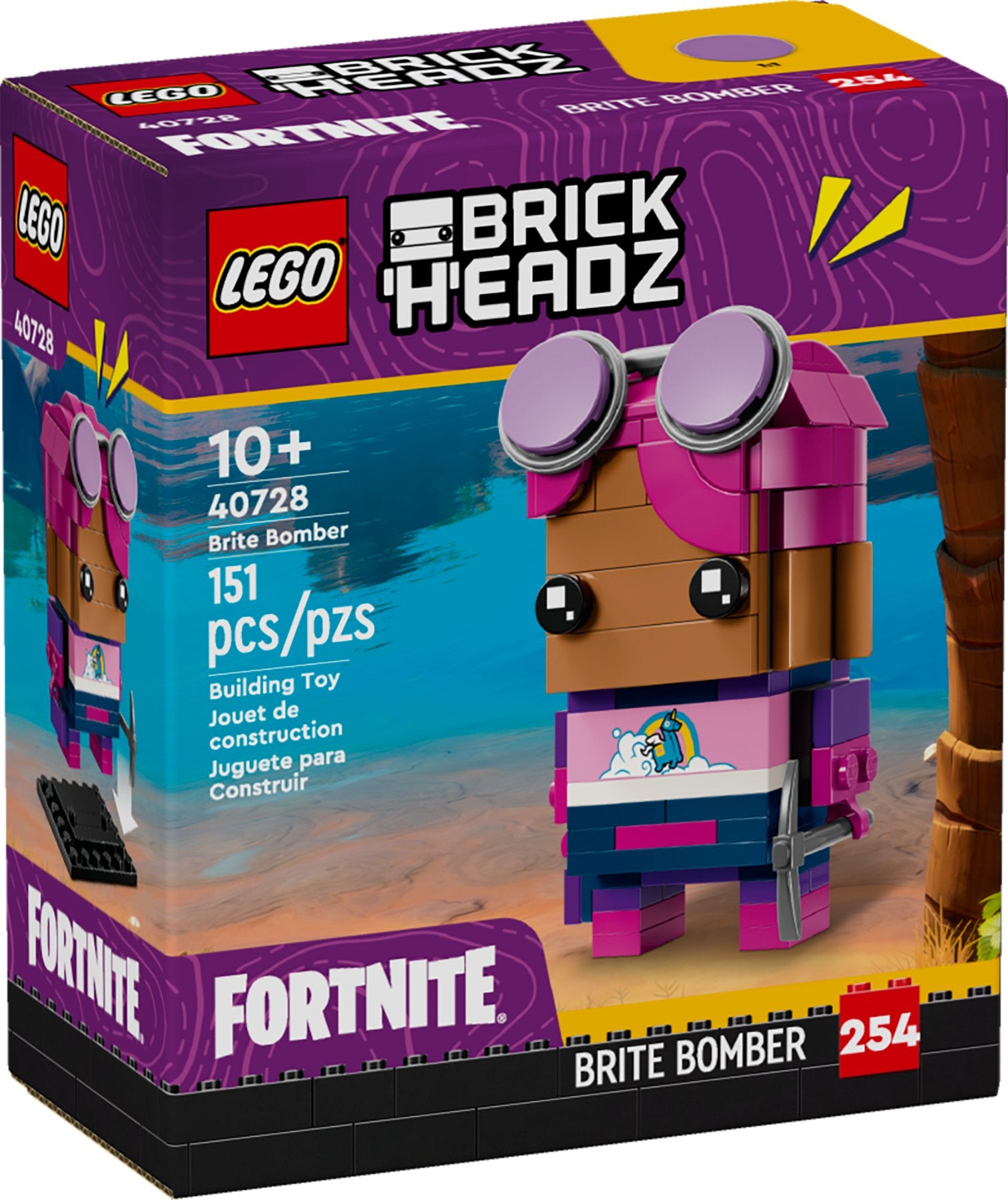Lego 40728 BrickHeadz Fortnite: Farbenbomber - plegobil