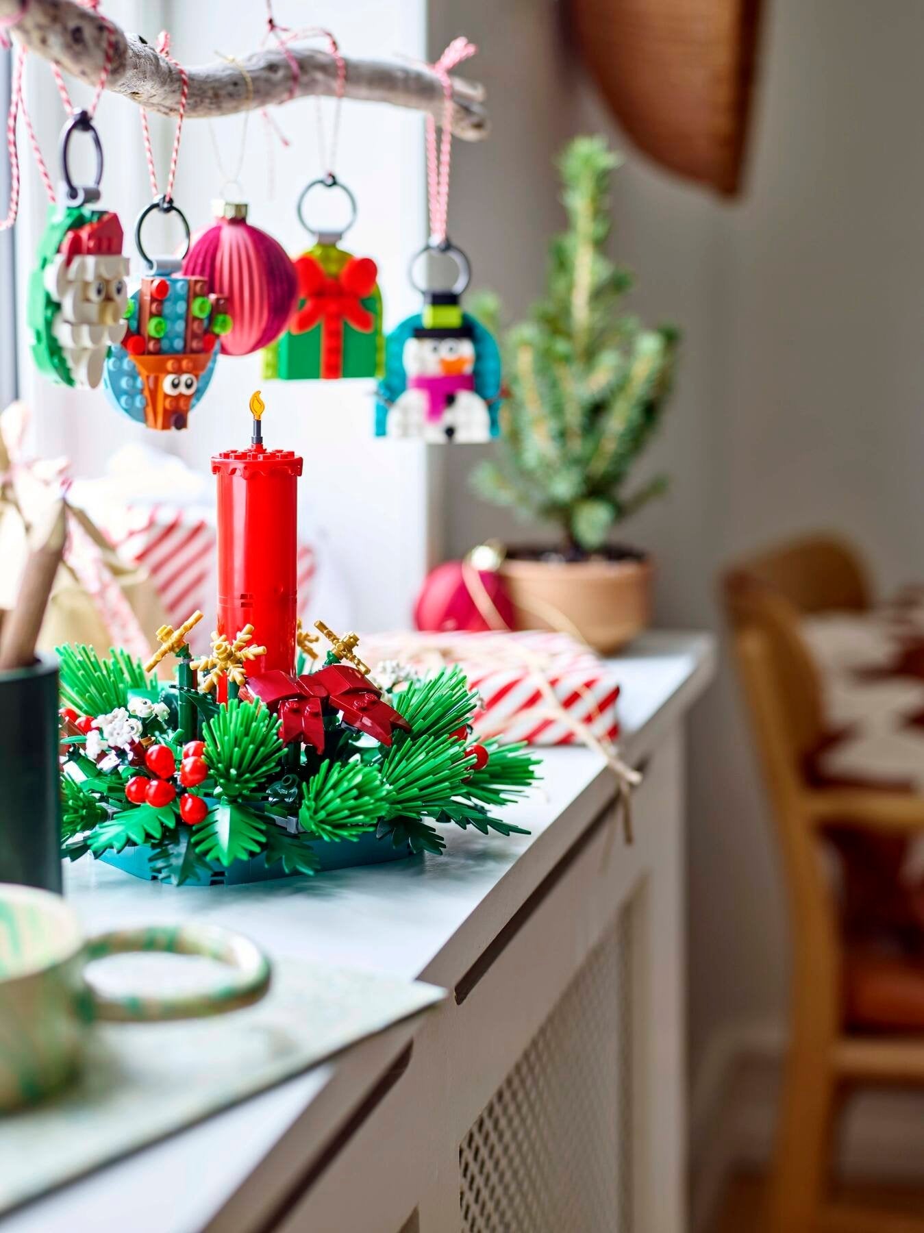 Lego 40743 Weihnachtsgesteck - plegobil