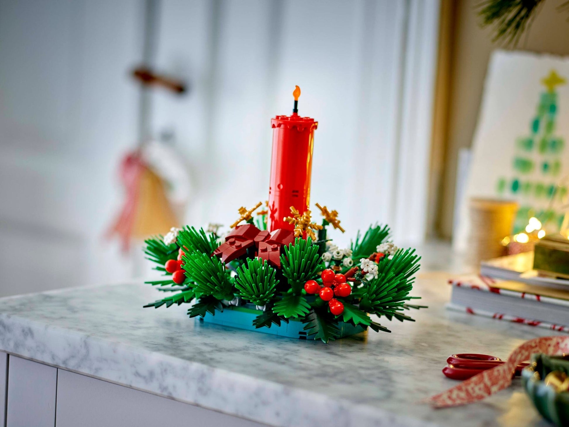 Lego 40743 Weihnachtsgesteck - plegobil