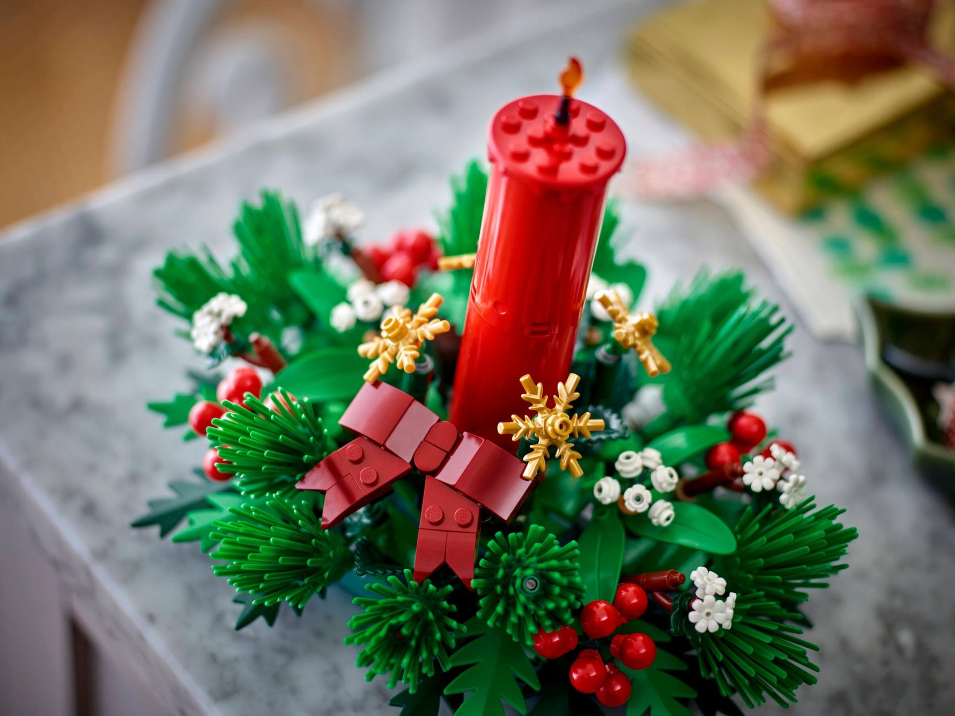 Lego 40743 Weihnachtsgesteck - plegobil