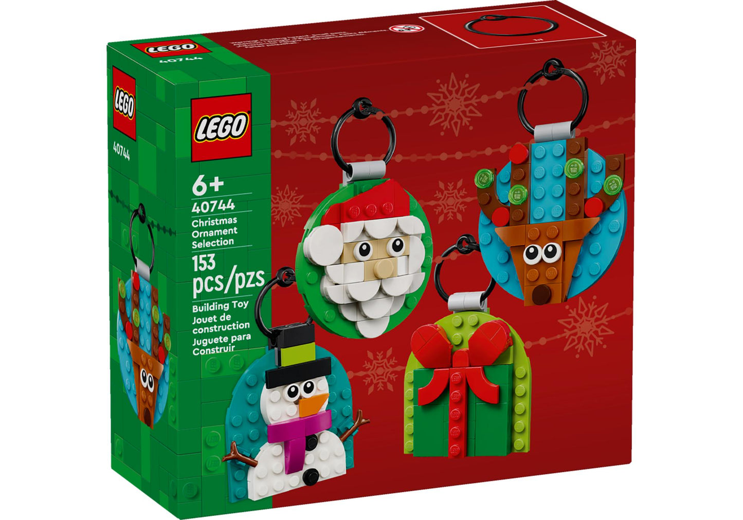 Lego 40744 Verschiedene Christbaumanhänger