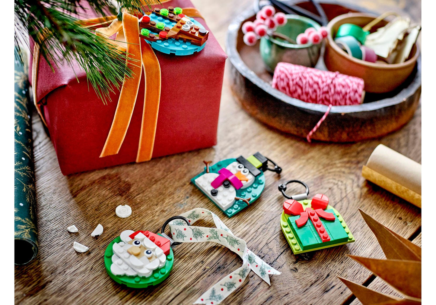 Lego 40744 Verschiedene Christbaumanhänger