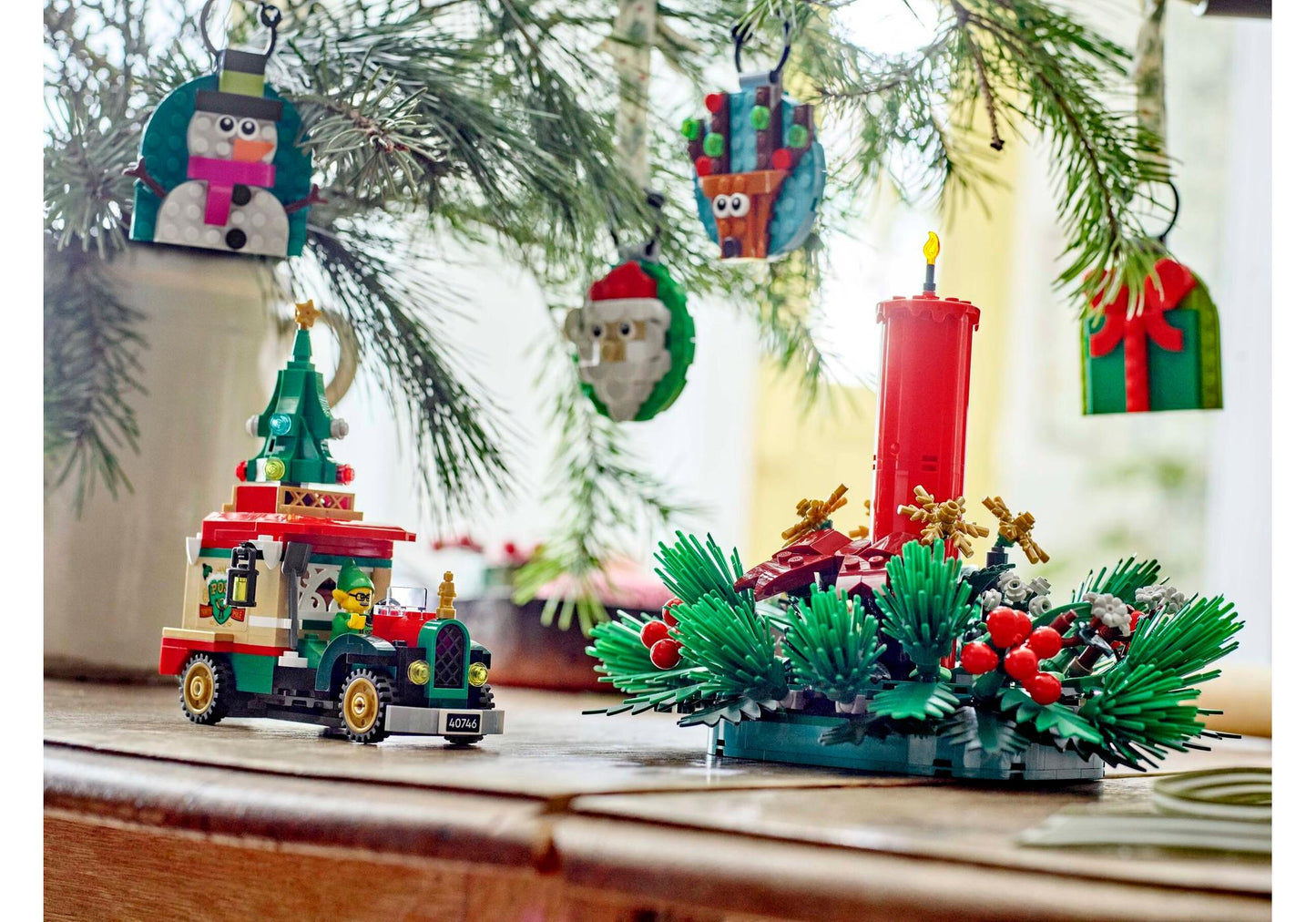 Lego 40746 Lieferwagen des Weihnachtsmanns