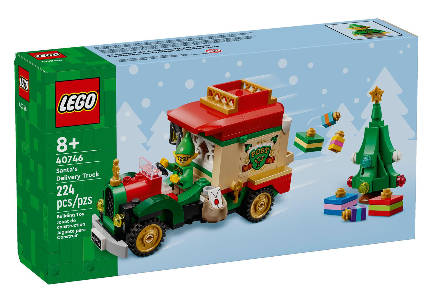 Lego 40746 Lieferwagen des Weihnachtsmanns