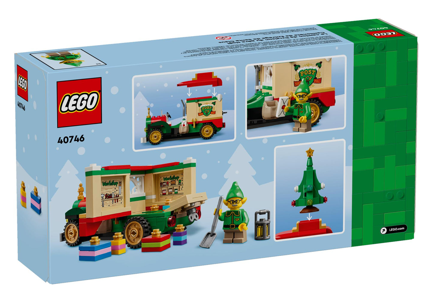 Lego 40746 Lieferwagen des Weihnachtsmanns