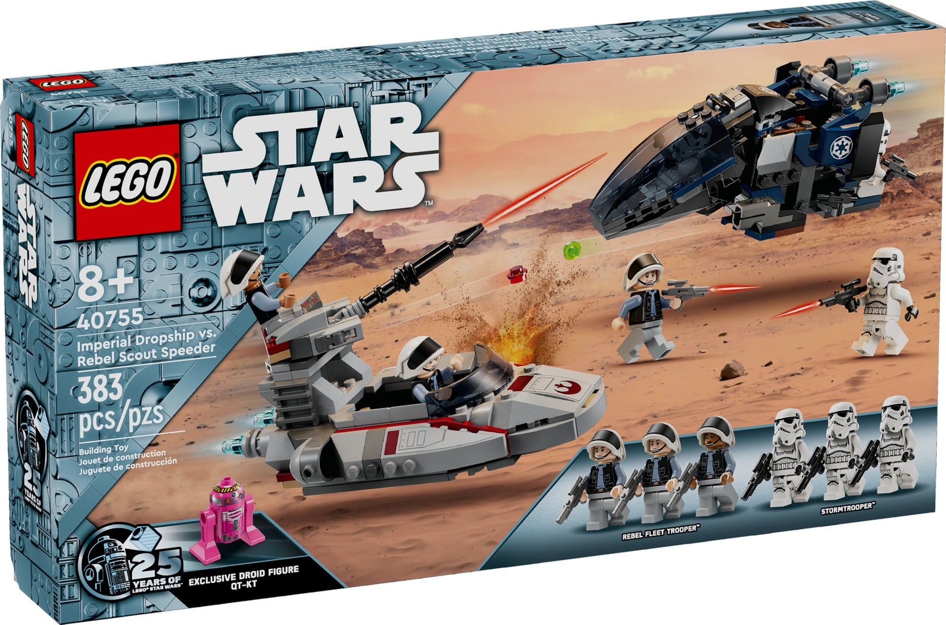 Lego 40755 Star Wars: Imperial Dropship vs. Rebel Scout Speeder - plegobil