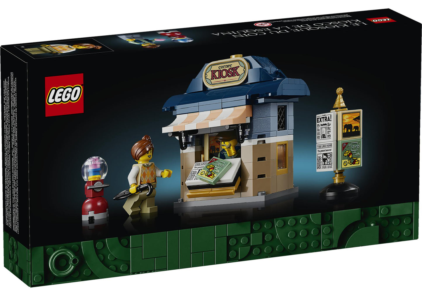 Lego 40757 Icons Kiosk an der Ecke