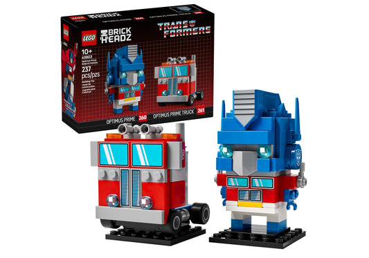 Lego 40803 BrickHeadz Optimus Prime Mech & Fahrzeug