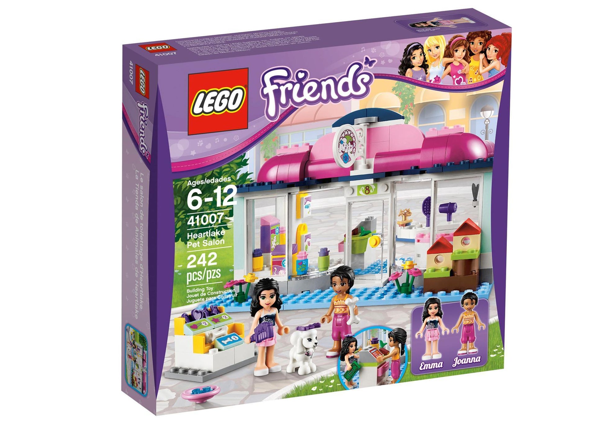 Lego 41007 Friends Heartlake Tiersalon - plegobil