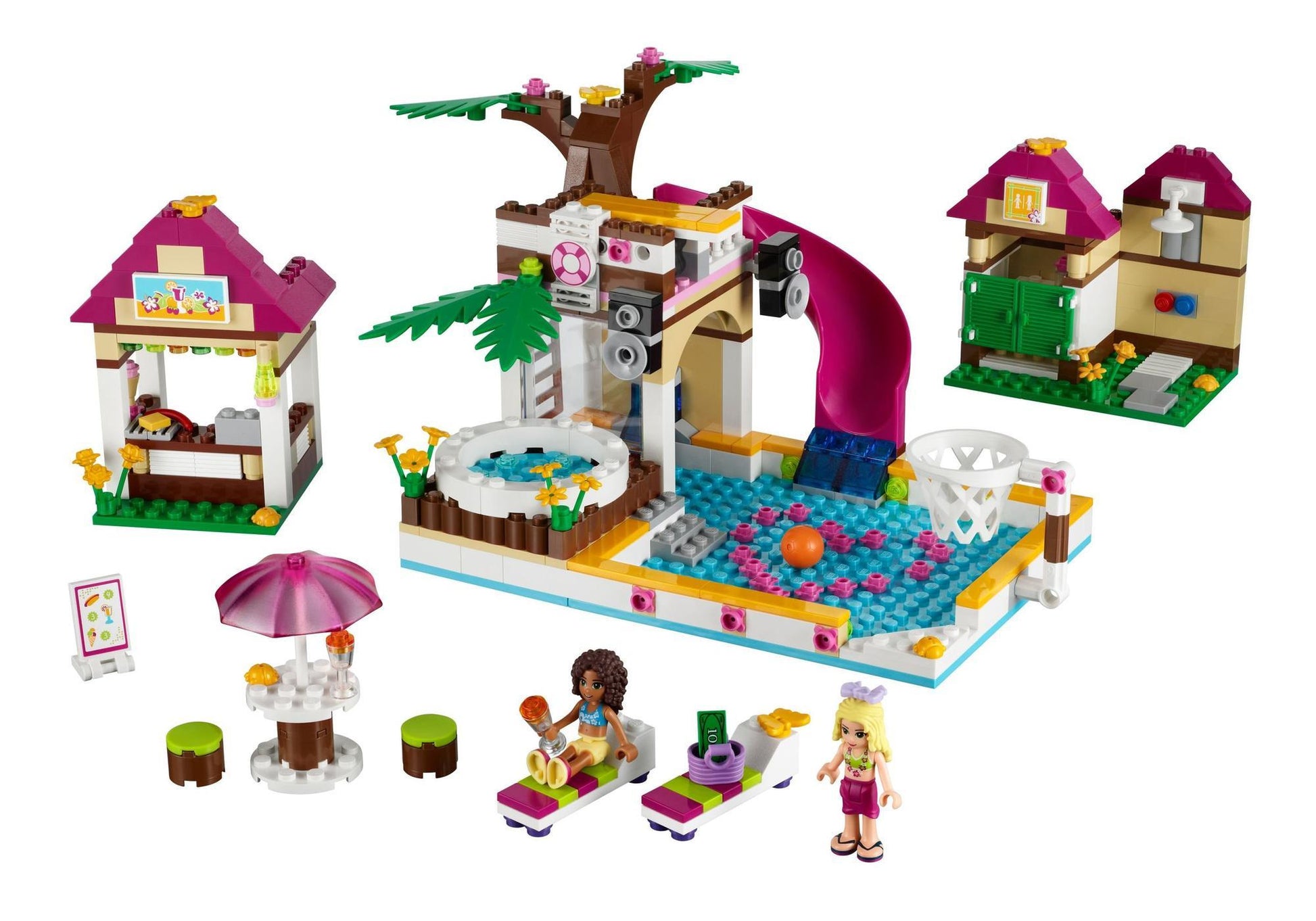 Lego 41008 Friends Großes Schwimmbad - plegobil