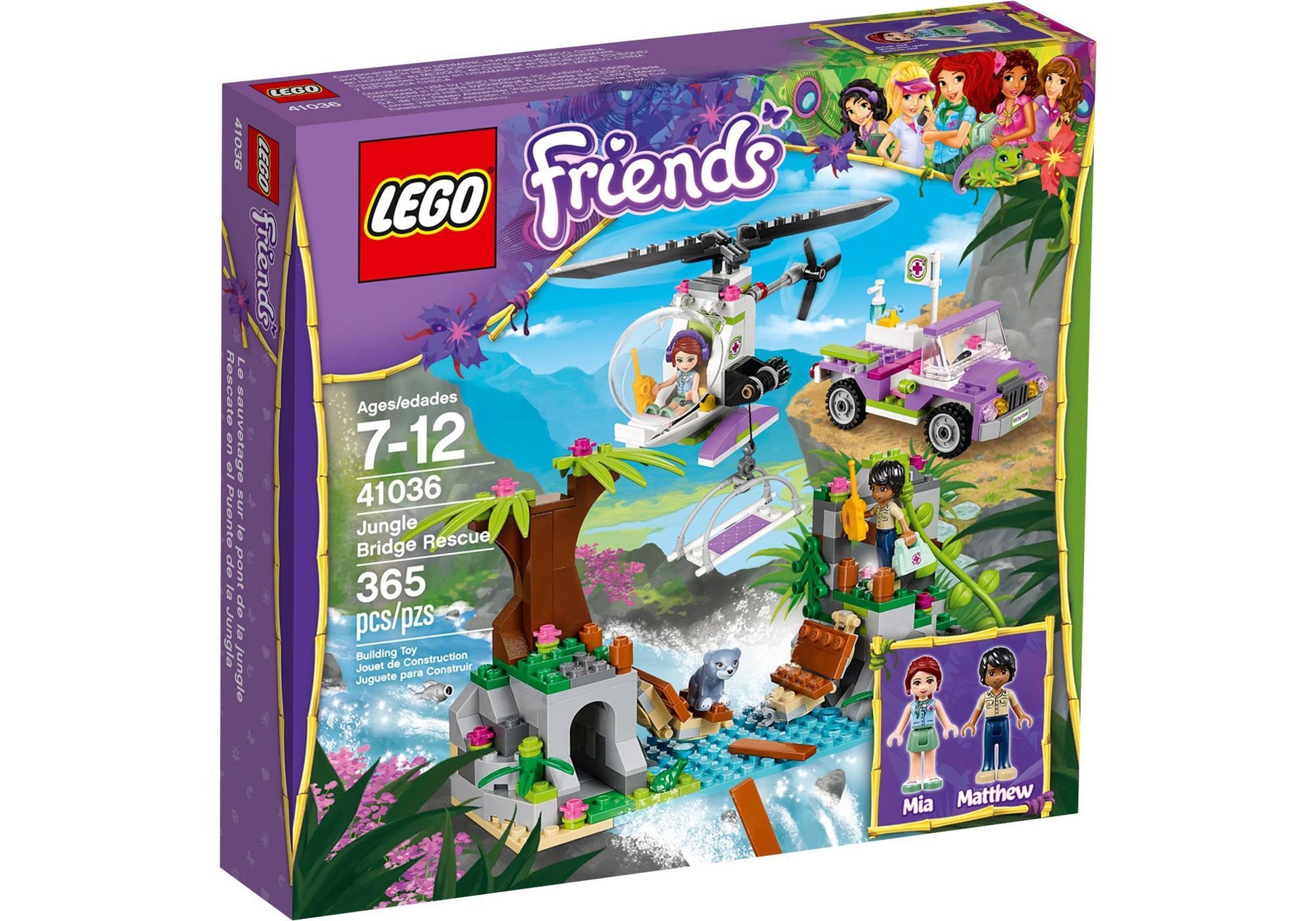 Lego 41036 Friends Rettung auf der Dschungelbrücke - plegobil